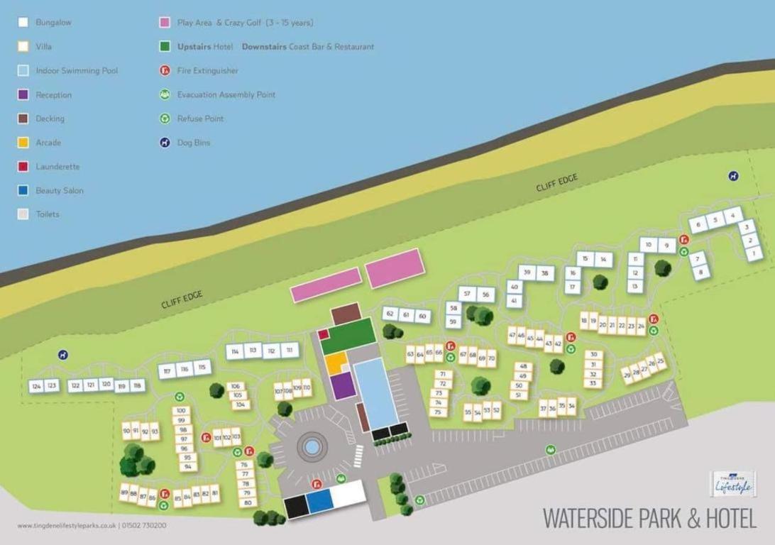 Villa Sea View 3-Bed Heated Pool Eat Bar Kids Park Lowestoft Exteriör bild